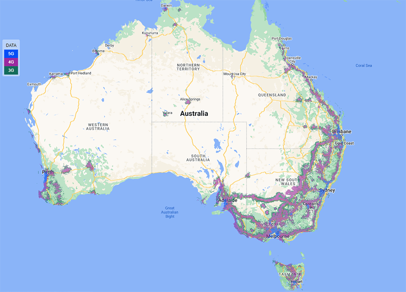 Vodafone network coverage