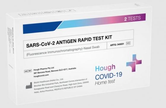 SARS-CoV-2 Antigen Rapid Test Kit Nasal Swab 2pk