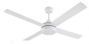 52″ DC Ceiling Fan with Led Light - White
