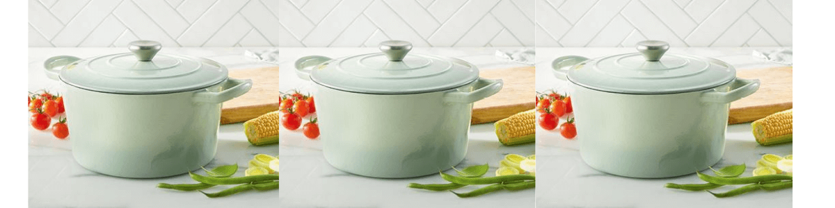 Aldi Crofton Cast Iron Enamel Cookware – james low