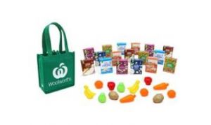 Woolworths Mini Reusable Shopping Bag With 30 Piece Accessories Each