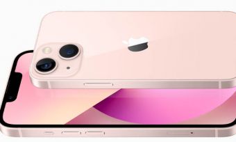 iPhone 13 in pink