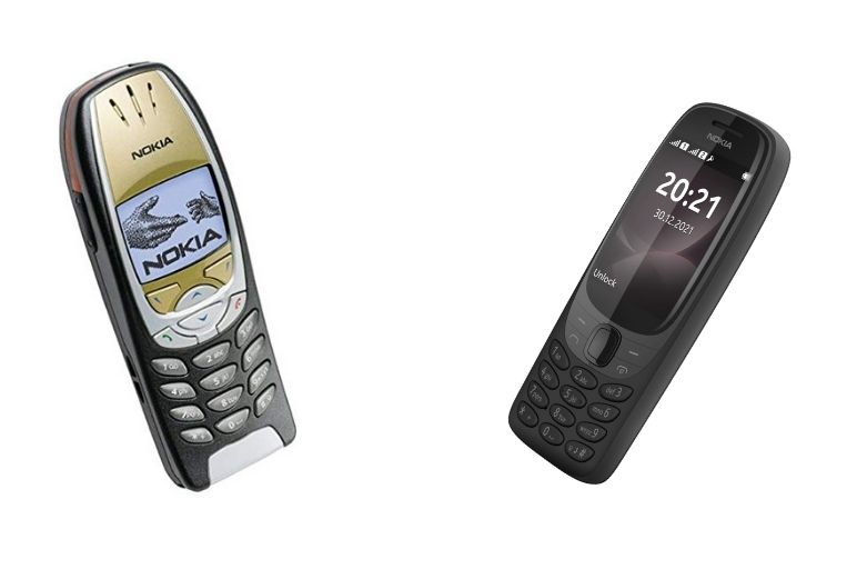 Stara Nokia 6310 i nowa Nokia 6310