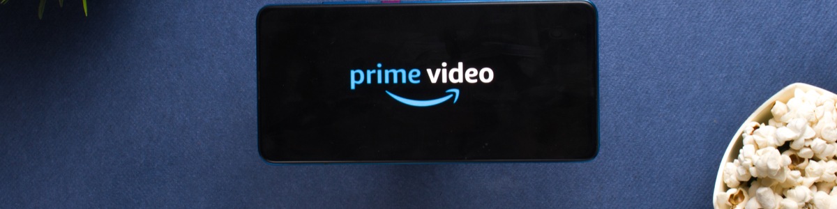 Amazon Prime Video on phone screen