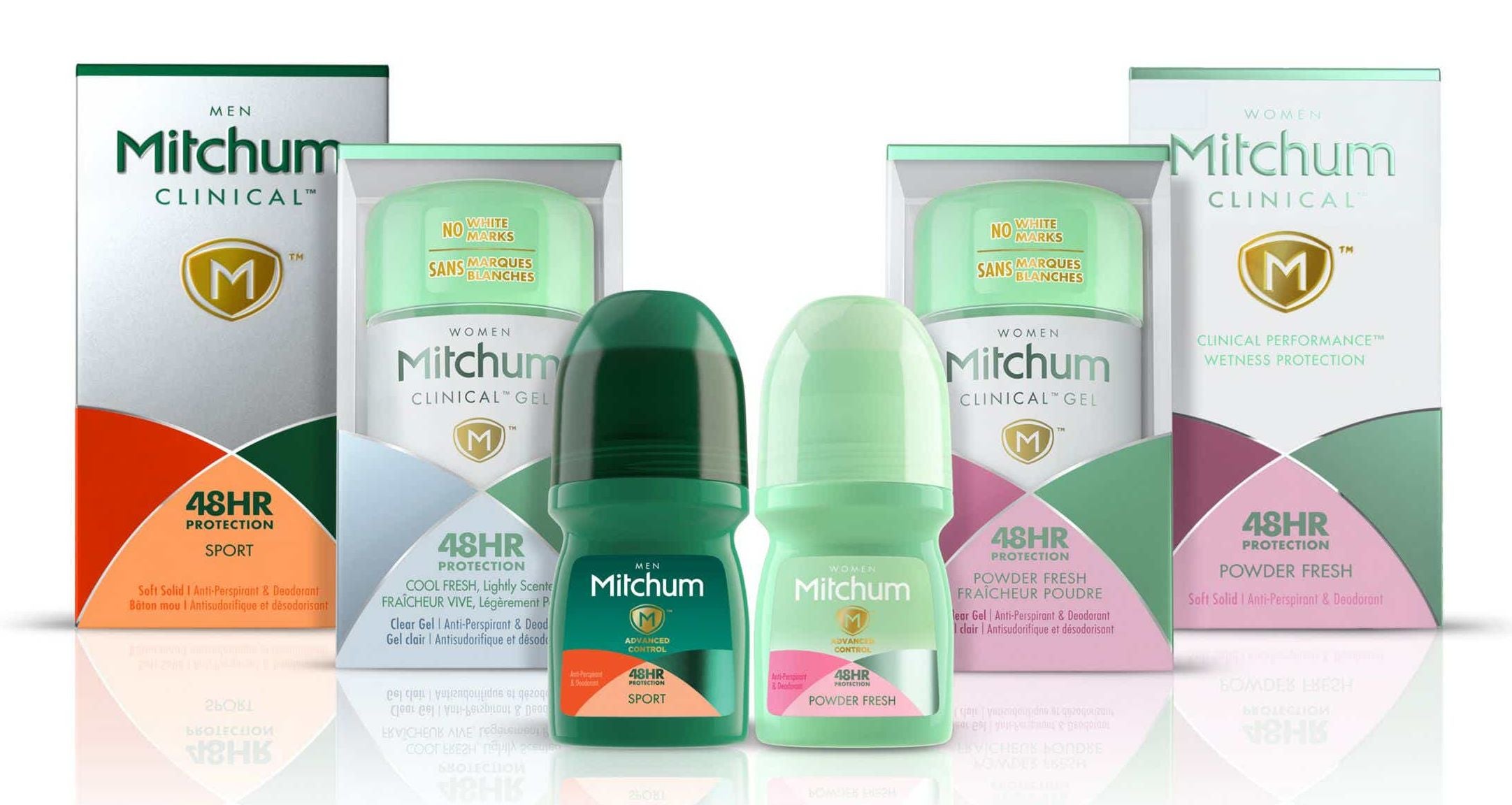 Mitchum deodorants