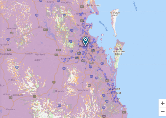 Optus-5G-coverage-map-in-Brisbane-560x401