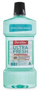 ALDI Dentitex mouthwash compared