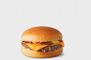 Macca's cheeseburger