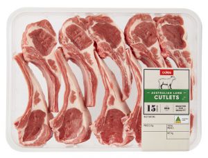 Coles lamb cutlets review