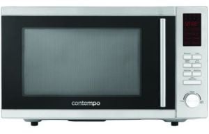 Contempo Medium Digital Microwave Oven Stainless Steel 