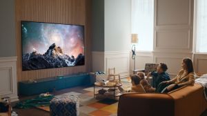 LG’s 97-inch 4K OLED TV. 