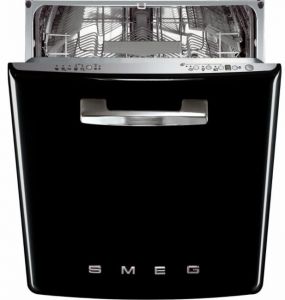 Smeg dishwasher in black