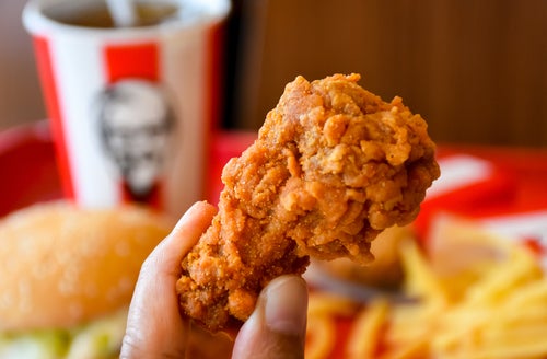 KFC running out of chicken