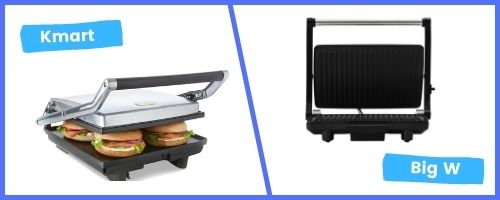 Kmart vs Big W sandwich makers review 