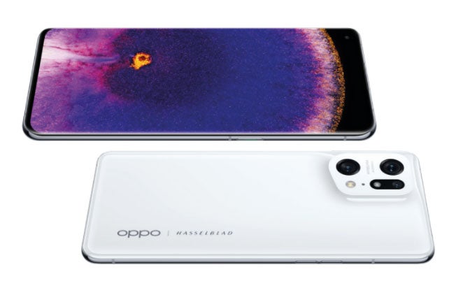 White OPPO Find X5 Pro