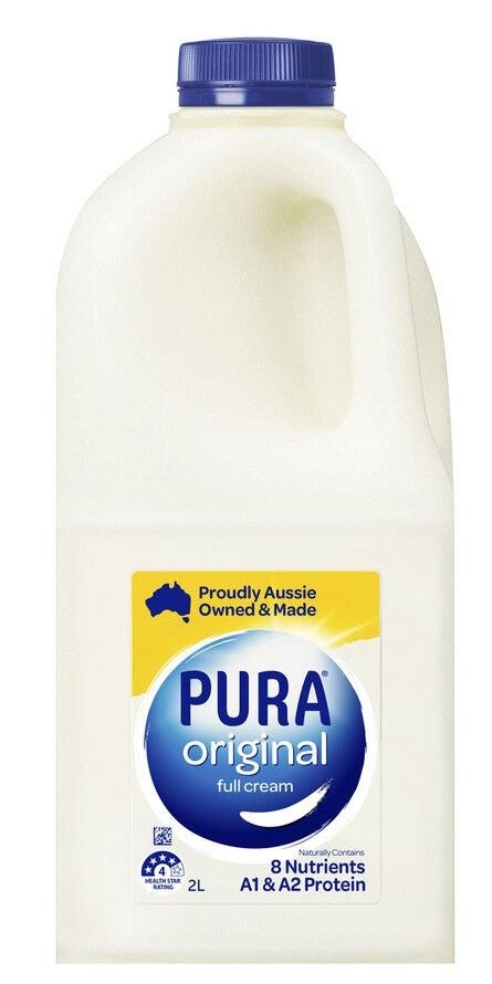 Pura fresh full cream milk review