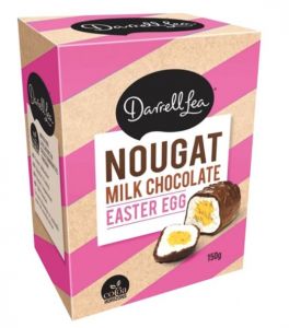• Darrell Lea Milk Chocolate Nougat Easter Egg