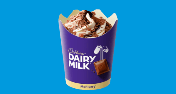 McDonald’s launches Cadbury Dairy Milk McFlurry