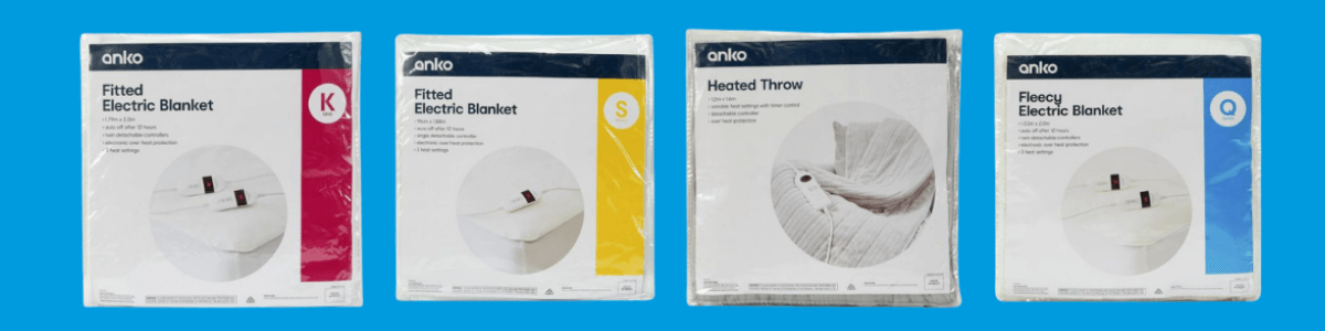 Kmart electric blankets review