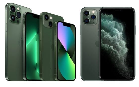 Green iPhones
