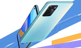 OPPO A76 in blue