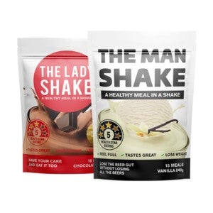The Man Shake His and Hers Kickstarter Pack
