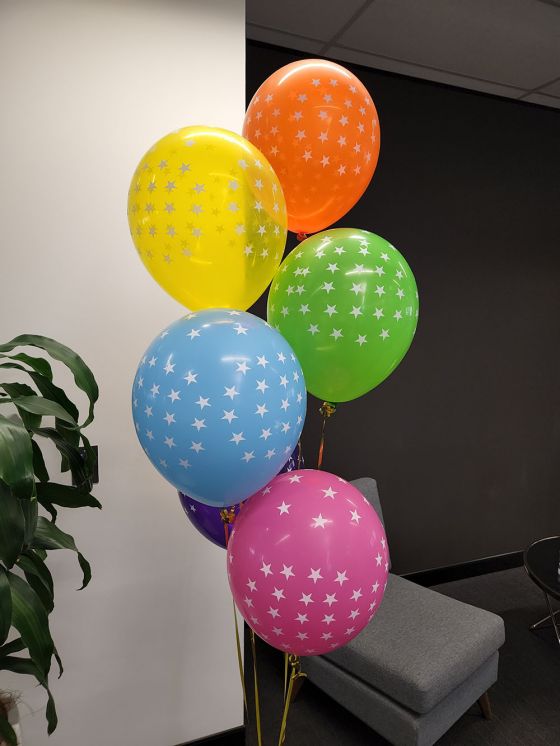 Multicoloured balloons