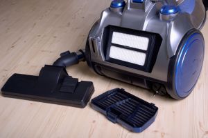 Vacuum air filtration