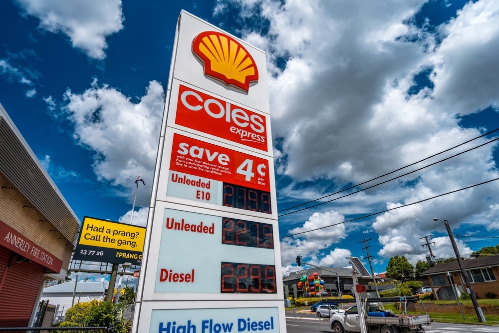 Coles Shell Express station