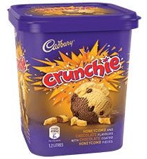 Crunchie ice cream tubs review