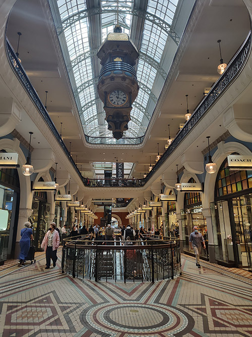 Indoor photo of Queen Victoria Building Sydney