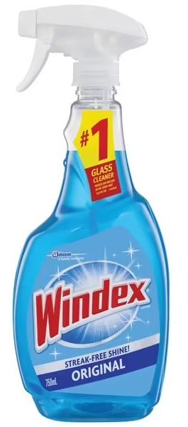Windex glass cleaner