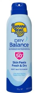 Banana Boat sunscreen spray