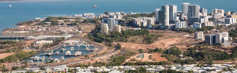 Aerial view of Darwin