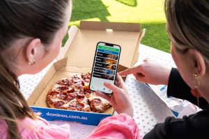 New Domino's pizza app 
