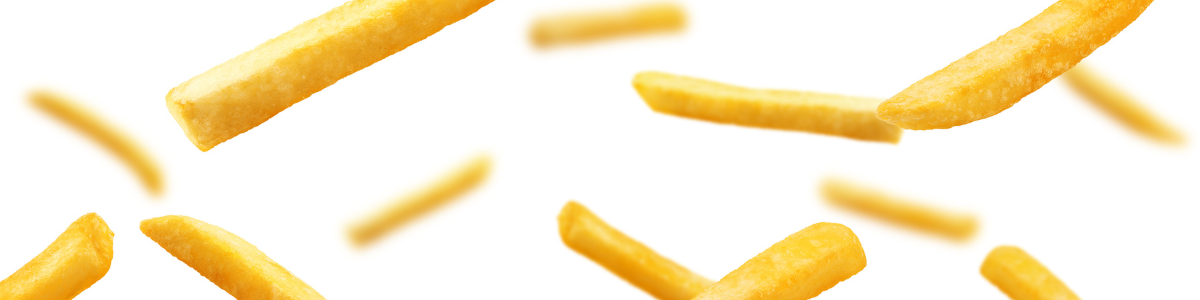 falling fries