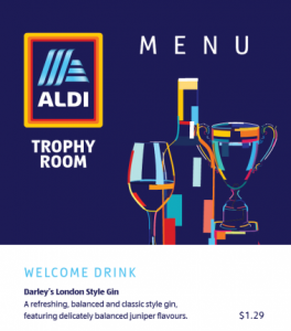 Aldi Menu Gin