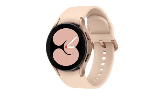 Samsung Galaxy Watch 4 in pink gold