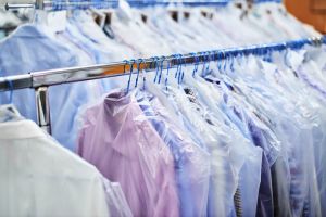 dry cleaned shirts 