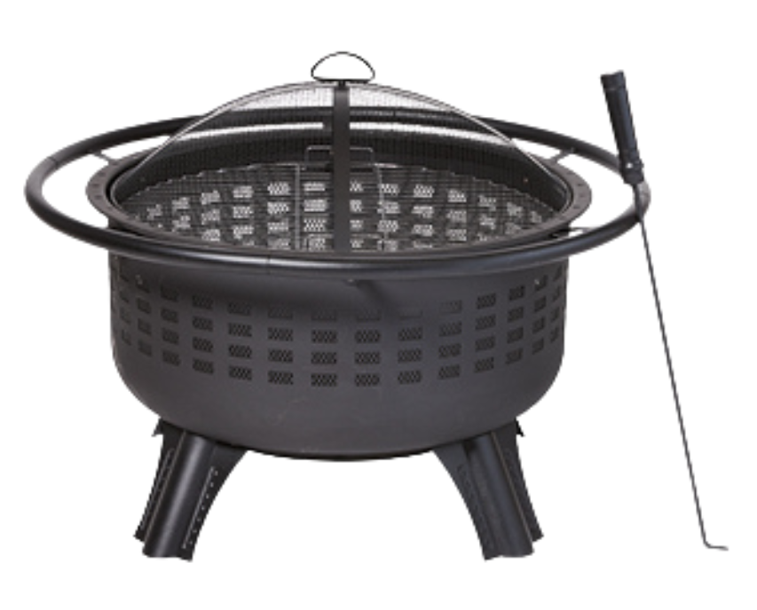 ALDI Slings 99 Fire Pit & 399 Outdoor Setting In Special Buys