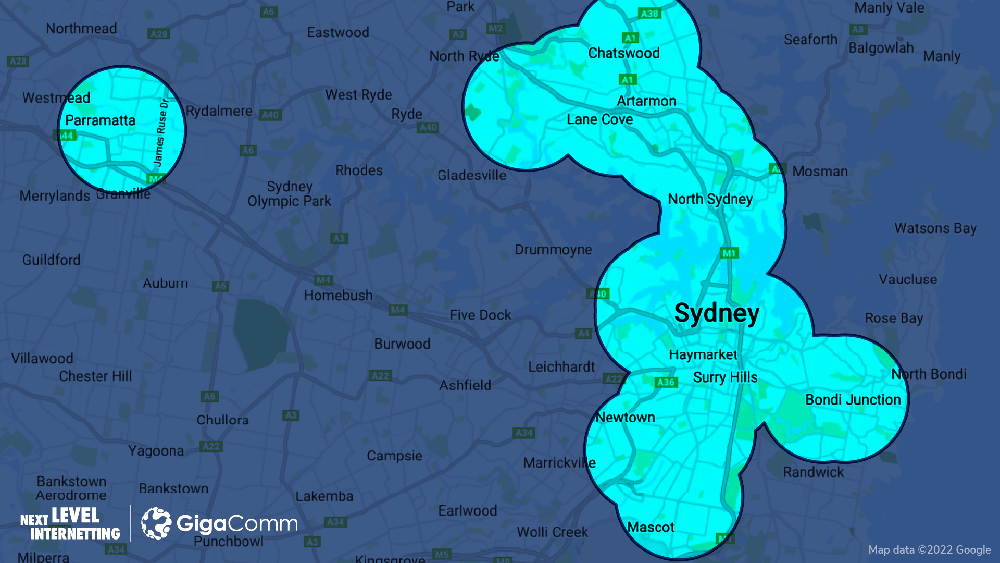 Sydney GigaComm coverage