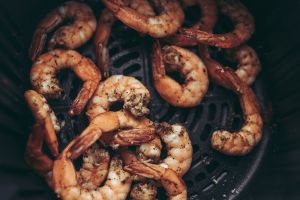 Prawns cooked in air fryer 