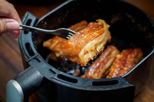 meat in airfryer 