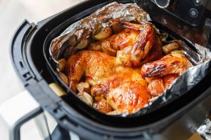 whole chicken in air fryer 