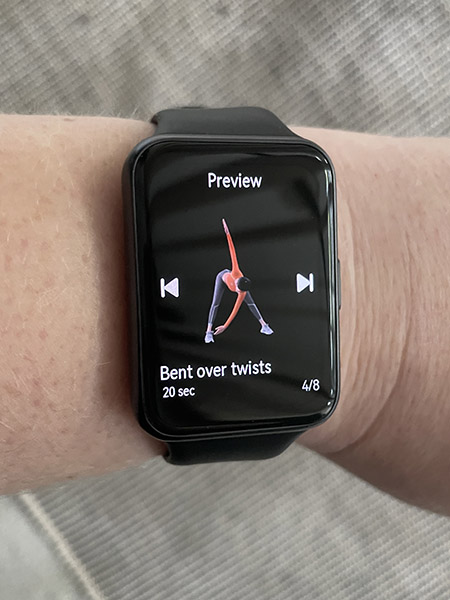 Huawei Watch Fit 2 fitness coach