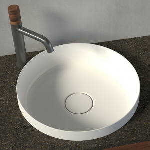 Elvire 400 Inset BasinCAEL0001W - Elvire 400 Inset Basin 0TH