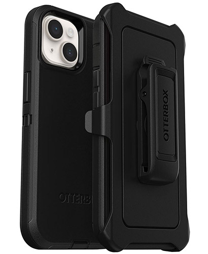 Black Otterbox phone case