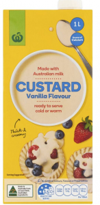 Woolworths Long-Life Custard (1L)