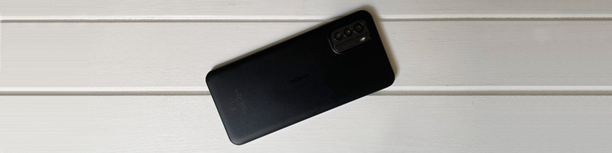 Nokia G60 5G phone in black