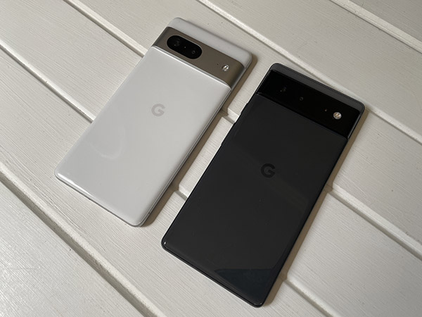 Pixel 7 and Pixel 6 comparison